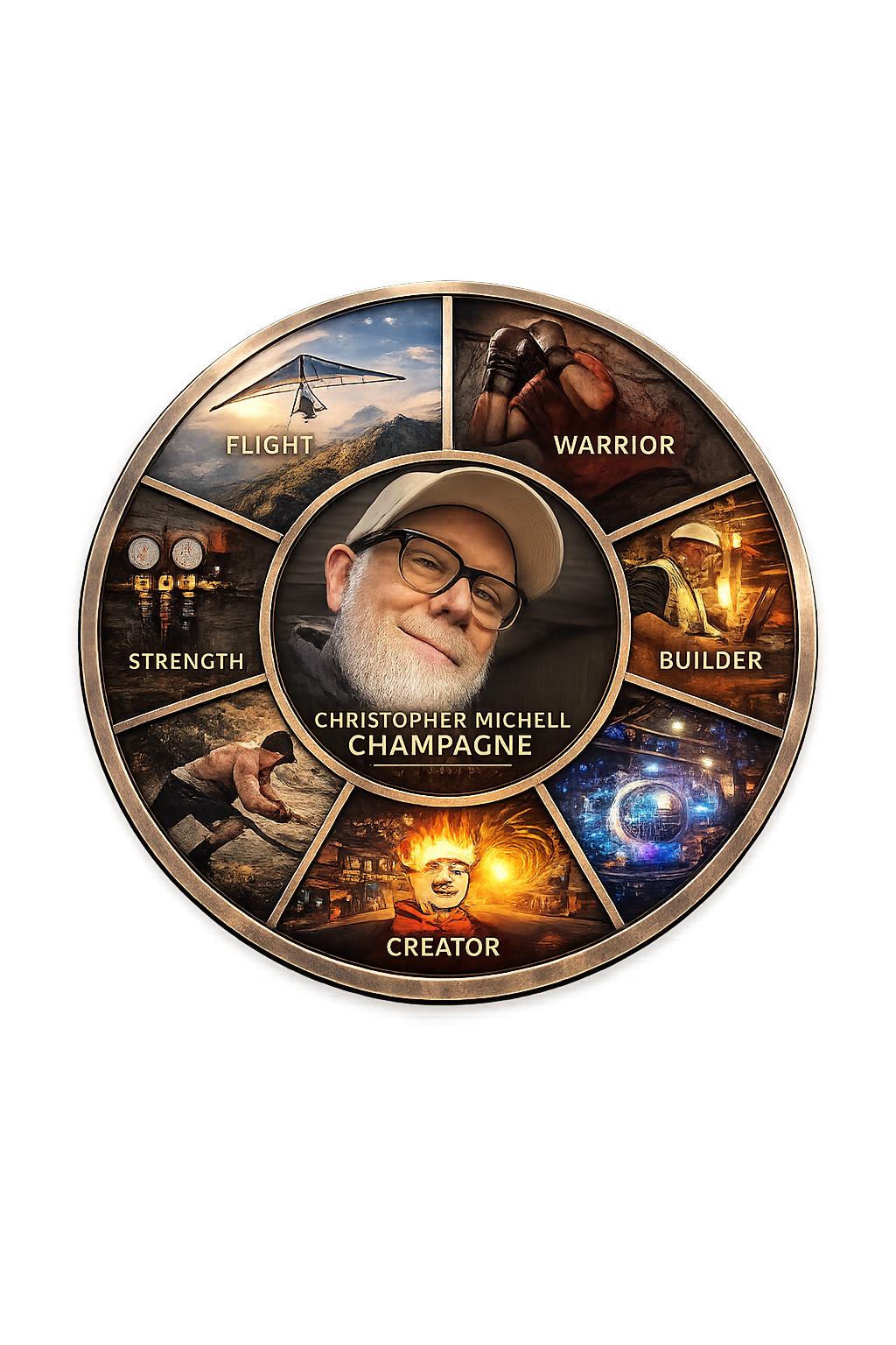 Christopher Champagne life wheel